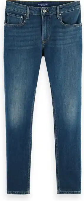 Bol.com Scotch & Soda Essentials Skim in Biologisch cotton — Classic Blue Heren Jeans - Maat 34/32 aanbieding