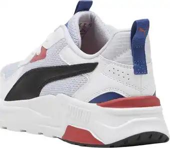 Bol.com PUMA Trinity Lite Heren Sneakers - Silver Mist-PUMA Black-PUMA White-Club Red - Maat 43 aanbieding