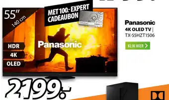Expert Panasonic 4k oled tv | tx-55Hzt1506 aanbieding