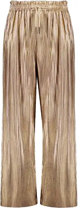 Bol.com Like Flo F402-5635 Meisjes Broek - Gold - Maat 140 aanbieding