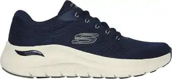 Bol.com Skechers Arch Fit 2.0 Heren Sneakers - Donkerblauw - Maat 42 aanbieding