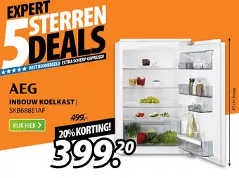 Expert Aeg inbouw koelkast | skb688E1af aanbieding