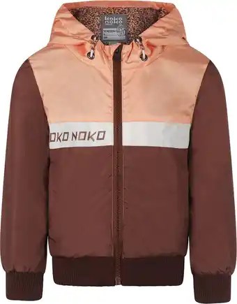 Bol.com Koko Noko R-girls 1 Meisjes Jas - Peach - Maat 140 aanbieding