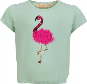 Bol.com SOMEONE IMANI-SG-02-F Meisjes T-shirt - LIGHT MINT - Maat 98 aanbieding