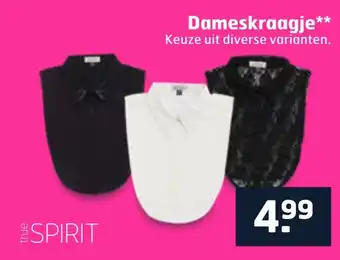 Etos Dameskraagje** aanbieding