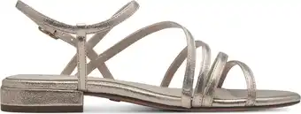 Bol.com Tamaris Essentials Dames Sandalen - CHAMPAGNE MET. - Maat 36 aanbieding