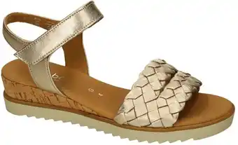 Bol.com Gabor -Dames - goud - sandalen - maat 40 aanbieding