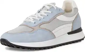 Bol.com MARCO TOZZI by GMK MT Leather, Insole Leather+ Feel Me Heren Sneaker - LIGHT BLUE COMB - Maat 41 aanbieding