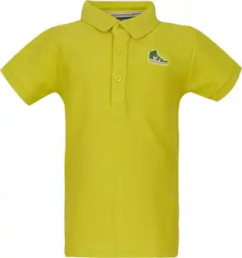 Bol.com SOMEONE ABE-SB-05-C Jongens Poloshirt - FLUO YELLOW - Maat 134 aanbieding