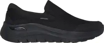 Bol.com Skechers Arch Fit 2.0 - Vallo Heren Sneakers - Zwart - Maat 44 aanbieding