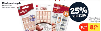 Kruidvat Kiss kunstnagels aanbieding