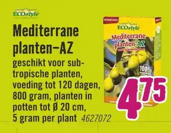 Hornbach Mediterrane planten-az aanbieding