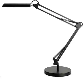 Bol.com Unilux Swingo 2.0 LED Bureaulamp - Zwart aanbieding