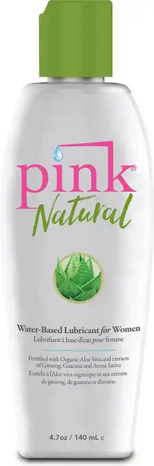 Bol.com Pink Natural Glijmiddel Waterbasis - 140 ml aanbieding