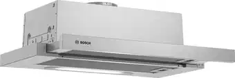 Bol.com Bosch Serie 4 DFT63AC50 afzuigkap 360 m³/uur Semi-inbouw (uittrekbaar) Zilver D aanbieding