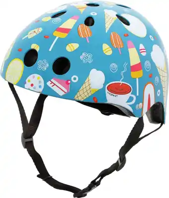 Bol.com Mini Hornit Lids Fietshelm voor Kinderen met LED achterlicht - Head Candy (S) aanbieding