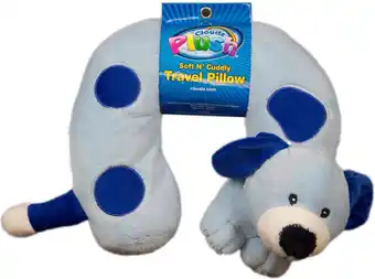 Bol.com Cloudz Plush kinder nekkussen Dog aanbieding