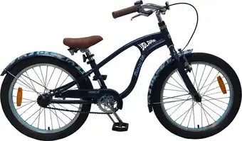 Bol.com Volare Miracle Cruiser Kinderfiets - Jongens - 20 inch - Mat Blauw - Prime Collection aanbieding