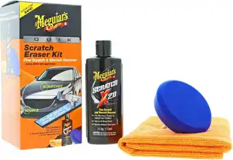 Bol.com Meguiar's Quik Scratch Eraser Kit - Krassenverwijderaar set - set van 3 - Microvezel - Glansbewerking aanbieding