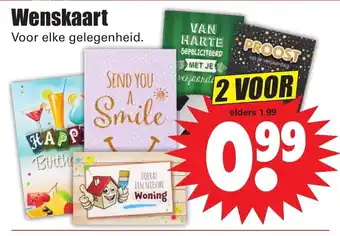 Dirk Wenskaart 2st aanbieding