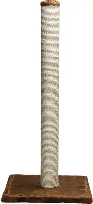 Bol.com Beeztees Gina - Krabpaal - Bruin - XL - 40x40x90cm aanbieding