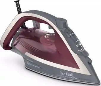 Bol.com Tefal stoomstrijkijzerUltragliss Anti-Calc Plus FV6840 aanbieding