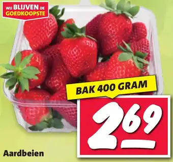 Nettorama Aardbeien 400g aanbieding