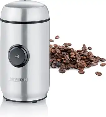 Bol.com Severin KM 3879 - Elektrische koffiemolen - RVS - 150 W aanbieding