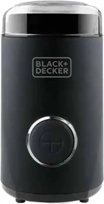 Bol.com Black+Decker BXCG150E elektrische koffiemolen - Mat zwart aanbieding