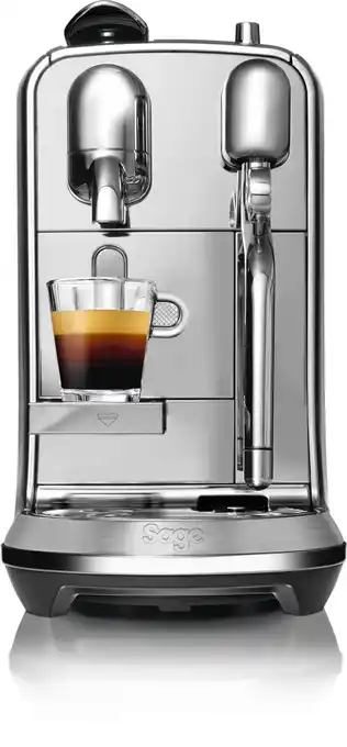 Bol.com Nespresso Sage Creatista Plus - Koffiecupmachine - Stainless Steel aanbieding