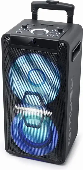 Bol.com Muse M-1920DJ - Bluetooth DJ party speaker met CD-speler (300 Watt) aanbieding