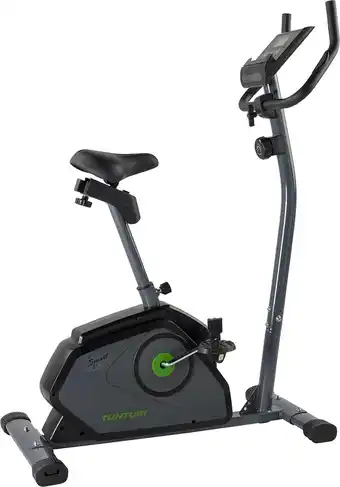 Bol.com Tunturi Cardio Fit B40 Hometrainer - Fitnessfiets met lage instap - 8 weerstandsniveaus - Voorzien van tablethouder en transp aanbieding