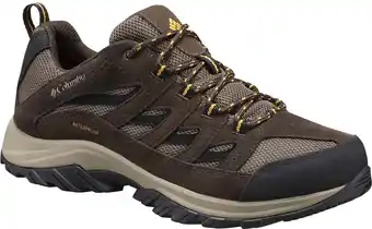 Bol.com Columbia CRESTWOOD WATERDICHT Wandelschoenen - Lage Wandelschoenen - Schoenen Heren - Bruin - Maat 44 aanbieding