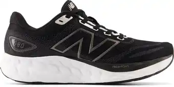 Bol.com New Balance W680 Dames Sportschoenen - Zwart - Maat 39 aanbieding