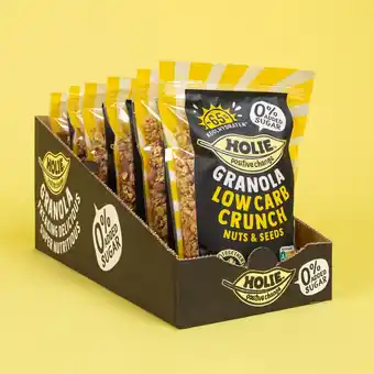 Bol.com Holie Granola Low Carb Crunch 350g x6 aanbieding