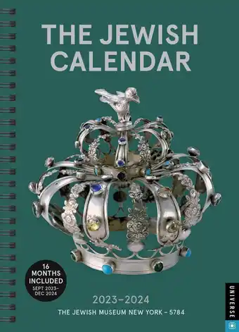 Bol.com The Jewish Calendar 2023–2024 (5784) 16-Month Planner aanbieding