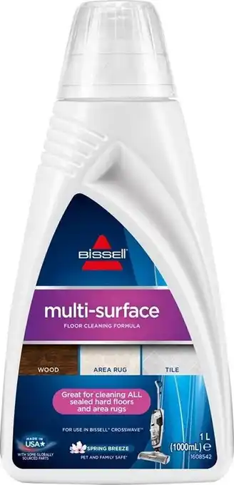 Bol.com BISSELL Multi-Surface Schoonmaak Formula - Vloerreinigingsmiddel voor CrossWave & SpinWave Vloerreinigers - Schoonmaakmiddel  aanbieding