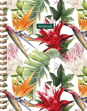 Bol.com Exotic notebook (lijnen) spiraalboek / Exotic notebook (ligné) carnet à spirale aanbieding