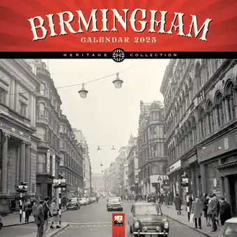 Bol.com Birmingham Heritage Wall Calendar 2025 (Art Calendar) aanbieding