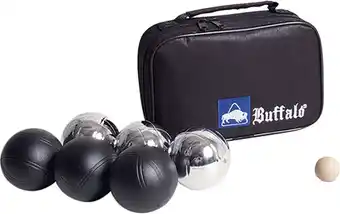Bol.com Jeu de boules set gepoedercoat metaal (6st.) aanbieding