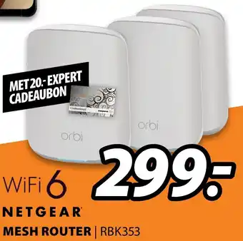 Expert NETGEAR Mesh Router | RBK353 aanbieding