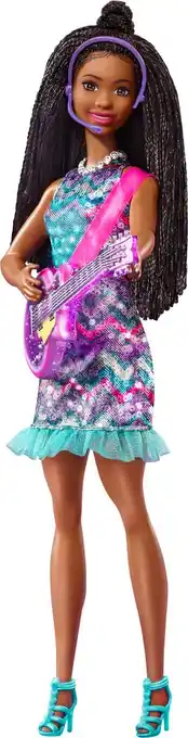 Bol.com Barbie Big City Dreams Barbiepop - Zangeres met Bruin Haar aanbieding