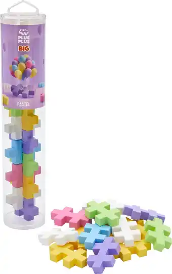 Bol.com Plus-Plus - BIG Pastel Tube - Constructiespeelgoed - Set Met Bouwstenen - 15 Delige Bouwset - Bouwspeelgoed - Vanaf 3 Jaar aanbieding