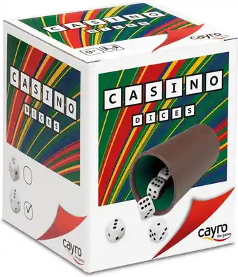 Bol.com Cayro - Poker Dobbelbeker Met 5 Dobbelstenen aanbieding