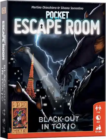 Bol.com Pocket Escape Room: Black-out in Tokio aanbieding