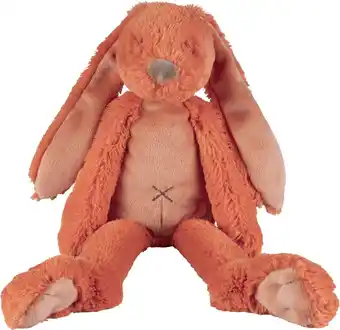 Bol.com Happy Horse Konijn Richie Knuffel 38cm - Oranje - Baby knuffel aanbieding