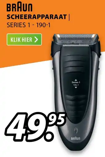 Expert BRAUN Scheerapparaat | Series 1 - 190-1 aanbieding