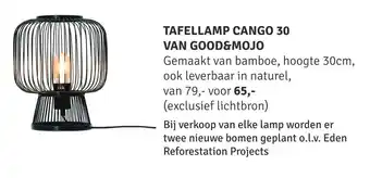 Nijhof Tafellamp cango 30 van good&mojo aanbieding