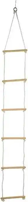 Bol.com Small Foot Houten Touwladder 180 X 40 X 2 Cm aanbieding