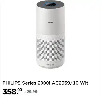 MediaMarkt PHILIPS Series 2000i AC2939/10 Wit aanbieding